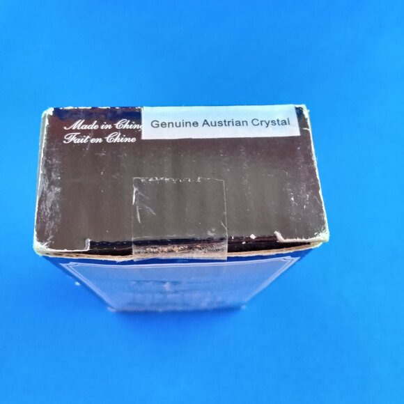 vtg set 6 mouse cheese picks and silverplate holder with crystals charcuterie - Picture 10 of 11